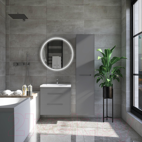 Изображение товара Тумба под умывальник Viant Марсель Como 50 / VMAR50COG-T2YP