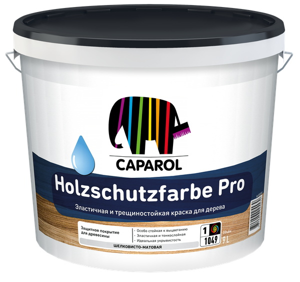 Изображение товара Краска Caparol Holzschutzfarbe Pro База 1 (9л)