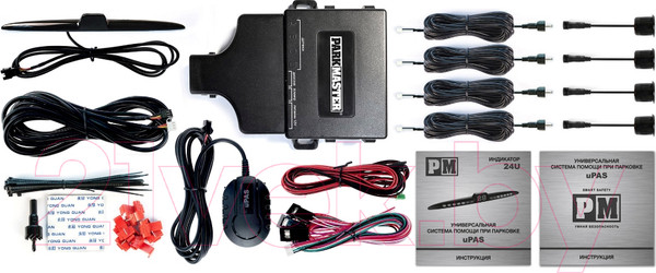 Изображение товара Парковочный радар ParkMaster 24U-4-A (Black)
