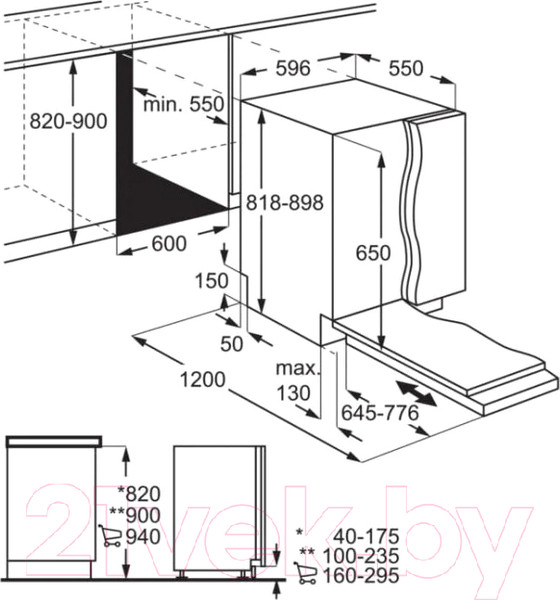 Изображение товара Посудомоечная машина Electrolux EEM48321L