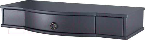 Изображение товара Консольный столик Мебелик Берже 15 (серый графит)