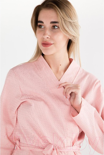 Изображение товара Халат Экономь и я 5045786 (р.54-56, пудровый)