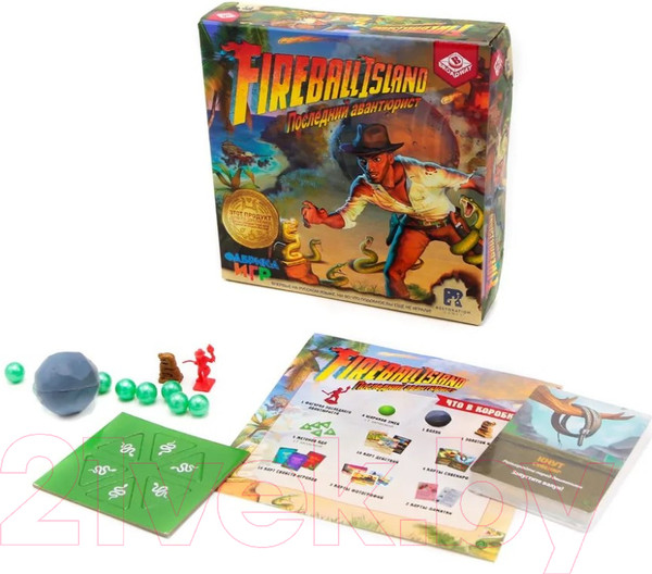 Изображение товара Дополнение к настольной игре Фабрика Игр Fireball Island. Последний авантюрист / 17066f/1
