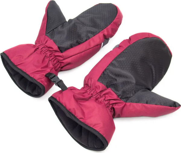 Изображение товара Варежки для охоты и рыбалки Сибирский Следопыт Outdoor PF-GL19 (L, бордовый/черный)