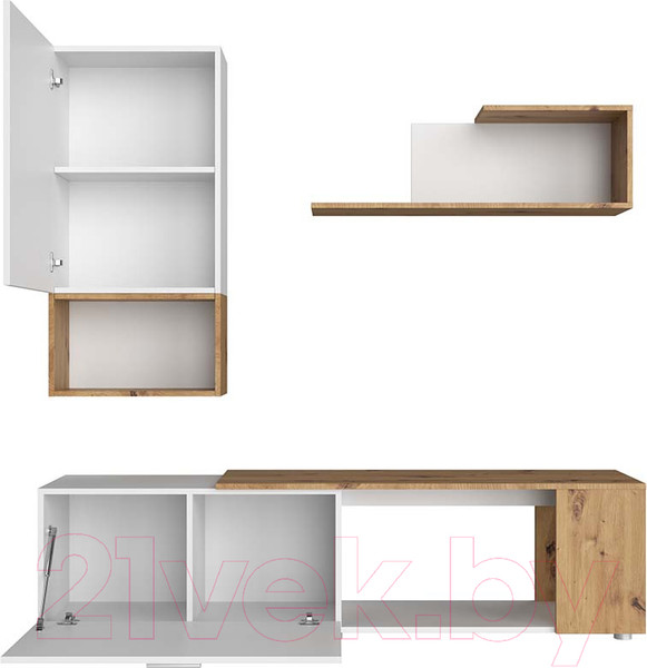 Изображение товара Горка НК Мебель Sviss / 71297247 (белый/дуб артизан)