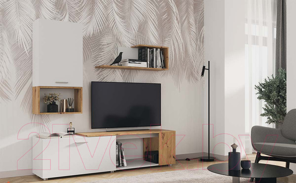 Изображение товара Горка НК Мебель Sviss / 71297247 (белый/дуб артизан)