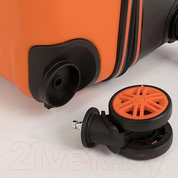 Изображение товара Чемодан на колесах Grott 321-591/5-21OGR (оранжевый)