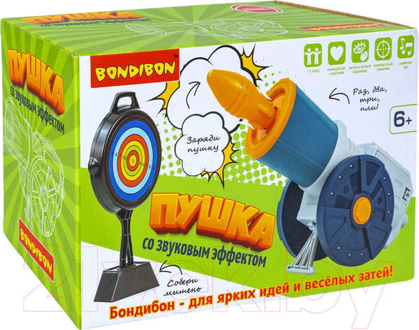 Изображение товара Игровой набор Bondibon Пушка / ВВ5864