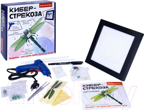 Изображение товара Набор для опытов Bondibon Кибер-стрекоза / ВВ5917