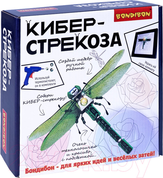 Изображение товара Набор для опытов Bondibon Кибер-стрекоза / ВВ5917