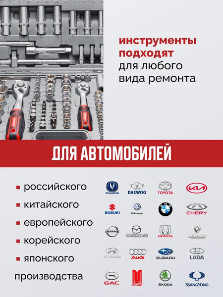 Изображение товара Универсальный набор инструментов Artway ATL0052