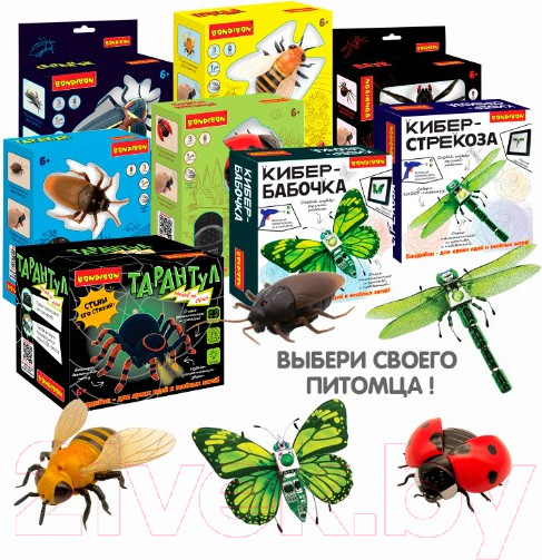 Изображение товара Набор для опытов Bondibon Кибер-бабочка / ВВ5916