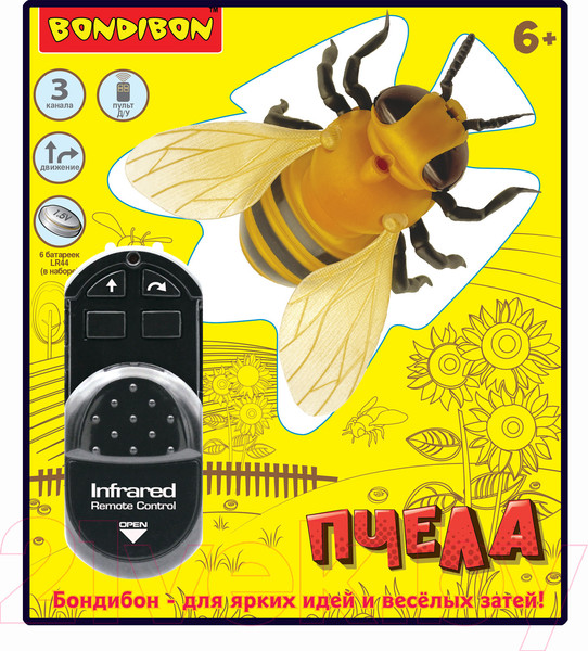 Изображение товара Радиоуправляемая игрушка Bondibon Пчела / ВВ5911