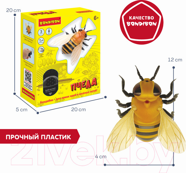 Изображение товара Радиоуправляемая игрушка Bondibon Пчела / ВВ5911