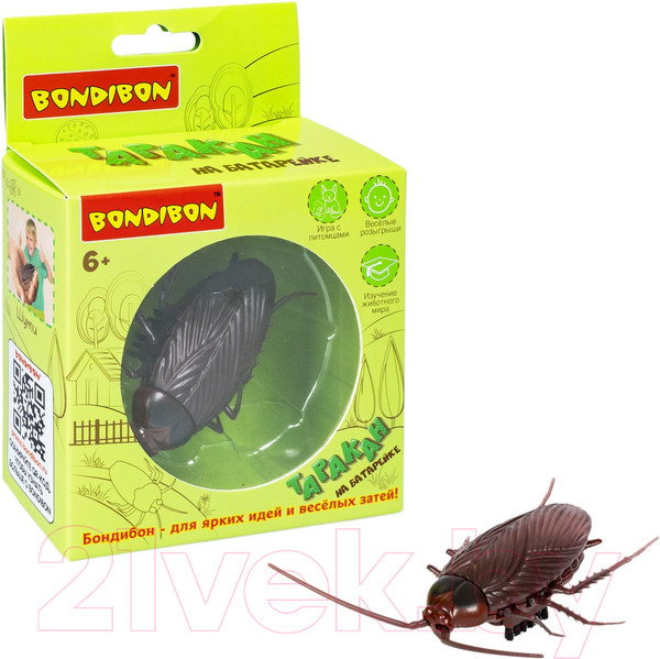Изображение товара Игрушка детская Bondibon Таракан / ВВ5908