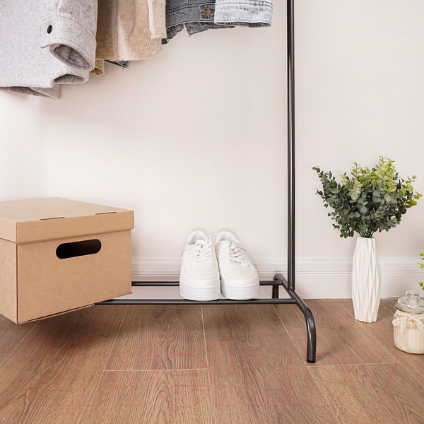 Изображение товара Стойка для одежды ЗМИ Радуга 1 / ВНП 298 (графит)