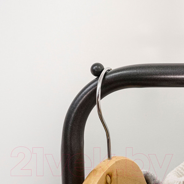 Изображение товара Стойка для одежды ЗМИ Радуга 1 / ВНП 298 (графит)