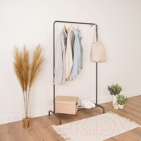 Изображение товара Стойка для одежды ЗМИ Радуга 1 / ВНП 298 (графит)