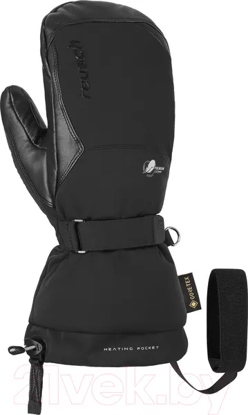 Изображение товара Варежки лыжные Reusch Volcano Pro Gtx Mitten Gore Warm Technology / 6001600-7700 (р-р 8.5, Black)