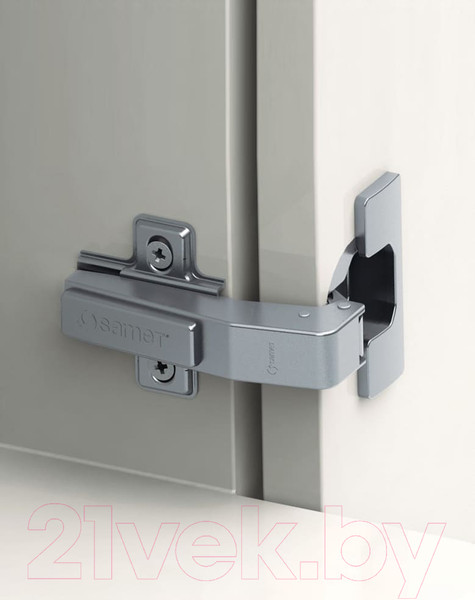 Изображение товара Комплект петель мебельных Samet Star 90° / 101725-10 (10шт, накладные без доводчика)