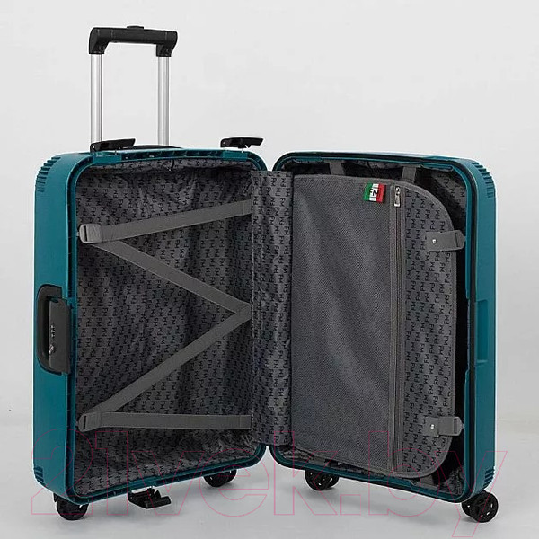 Изображение товара Чемодан на колесах Francesco Molinary 337-EL301/3-24NAV (синий)