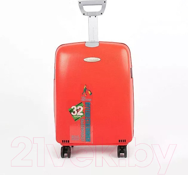 Изображение товара Чемодан на колесах Francesco Molinary 337-HL301/3-21RED (красный)