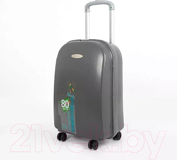 Изображение товара Чемодан на колесах Francesco Molinary 337-HL301/3-27GRY (серый)