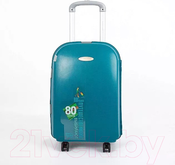 Изображение товара Чемодан на колесах Francesco Molinary 337-HL301/3-27NAV (синий)