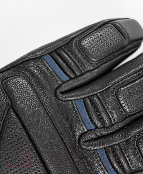 Изображение товара Перчатки лыжные Reusch Pro Rc / 6201110-7470 (р-р 9.5, Black/Dress Blue/Gold)