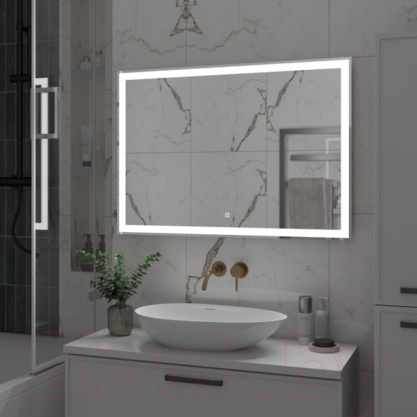 Изображение товара Зеркало Континент Clamm Led 100x70