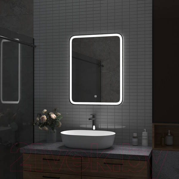 Изображение товара Зеркало Континент Russo Led 60x70