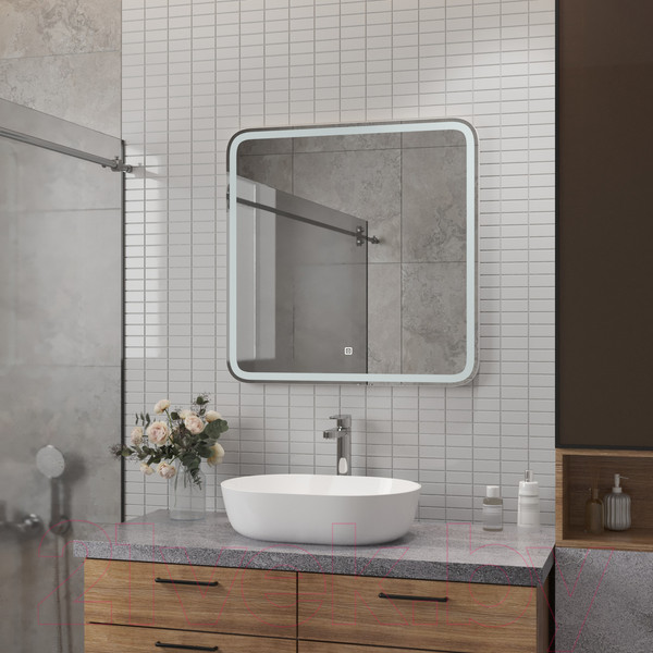 Изображение товара Зеркало Континент Russo Led 70x70