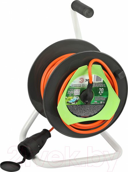 Изображение товара Удлинитель на катушке ЭРА RP-1e-3x1.5-20m / Б0059775