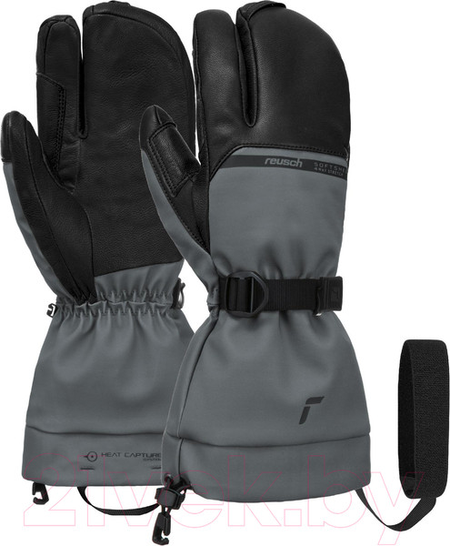 Изображение товара Варежки лыжные Reusch Discovery Gore-Tex Touch-Tec Lobster / 6202905-6667 (р-р 8, Asphalt/Black)