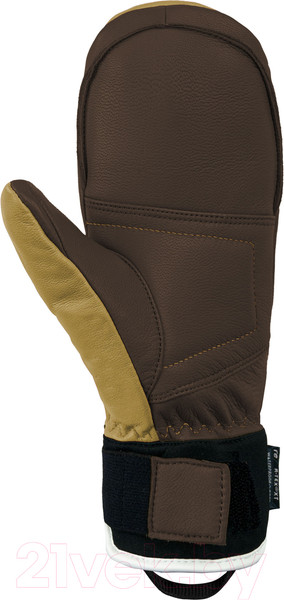 Изображение товара Варежки лыжные Reusch Highland R-Tex Xt Mitten / 6202540-8880 (р-р 8.5, Camel/Dark Brown)