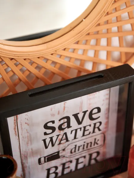 Изображение товара Копилка для пробок Richwood Save Water / beer2626-3g/black (черный)