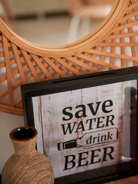Изображение товара Копилка для пробок Richwood Save Water / beer2626-3g/black (черный)