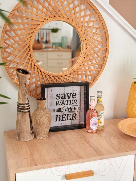 Изображение товара Копилка для пробок Richwood Save Water / beer2626-3g/black (черный)
