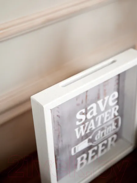 Изображение товара Копилка для пробок Richwood Save Water / beer2626-3g/white (белый)