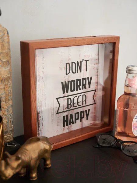 Изображение товара Копилка для пробок Richwood Don't Worry / beer2626-4g/brown (темный)