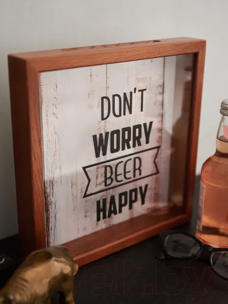 Изображение товара Копилка для пробок Richwood Don't Worry / beer2626-4g/brown (темный)