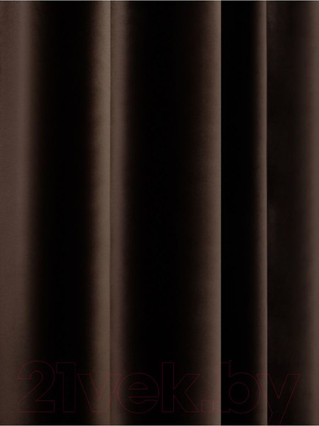 Изображение товара Шторы Soft Lines Бархат 9102G-E11 (250x250, шоколад)