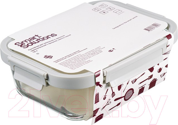 Изображение товара Контейнер Smart Solutions SFE-SS-CN-GLS-GR-1.5 (светло-серый)