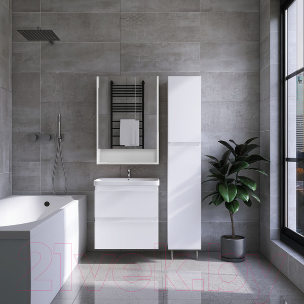 Изображение товара Тумба под умывальник Viant Мальта Como 60 / VMAL60COBEL-T2YP