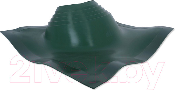 Изображение товара Проходка кровельная Везувий №5 200-275мм угловая (зеленый)