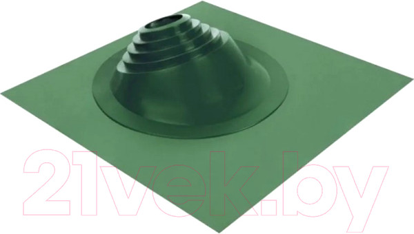 Изображение товара Проходка кровельная Везувий №110 75-200мм угловая (зеленый)