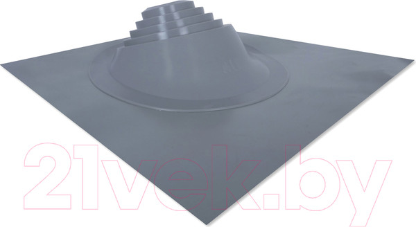 Изображение товара Проходка кровельная Везувий №110 75-200мм угловая (серебристый)