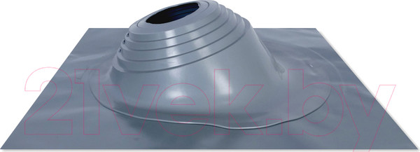 Изображение товара Проходка кровельная Везувий №110 75-200мм угловая (серебристый)
