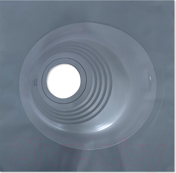 Изображение товара Проходка кровельная Везувий №110 75-200мм угловая (серебристый)