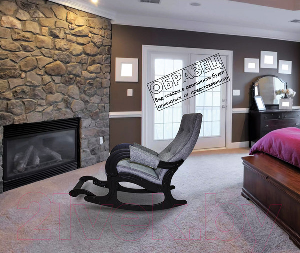 Изображение товара Кресло-качалка Импэкс 707 (дуб шампань/V18)